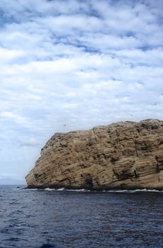 Molokini Island nature preserve off the coast of Maui, Hawaii