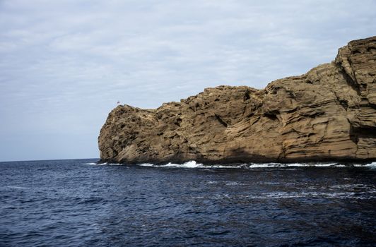 Molokini Island nature preserve off the coast of Maui, Hawaii