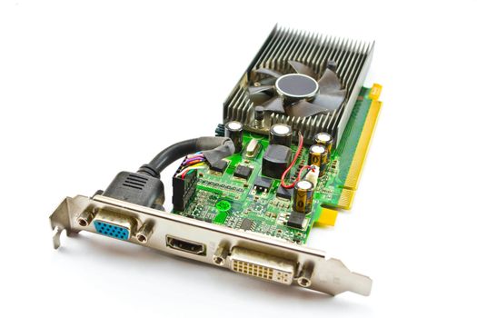 Ram on a white background