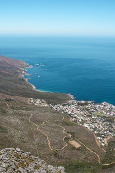 View of Camps Bay, Cape Town, South Africa