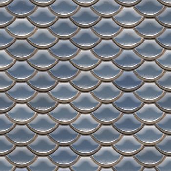 Seamless fish scale background