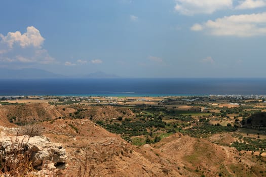 Ruins  of the Medieval Castle near Antimachia village