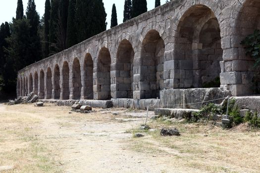 Asklepion place on the island of Kos where Hippocrates has built one of the first hospitals in the European civilization