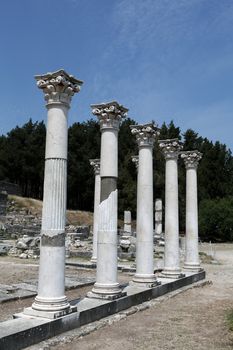 Asklepion place on the island of Kos where Hippocrates has built one of the first hospitals in the European civilization