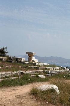 Asklepion place on the island of Kos where Hippocrates has built one of the first hospitals in the European civilization
