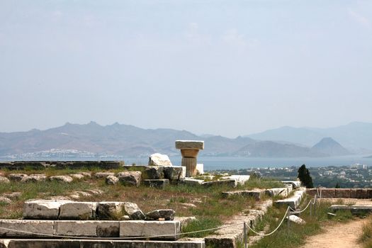 Asklepion place on the island of Kos where Hippocrates has built one of the first hospitals in the European civilization