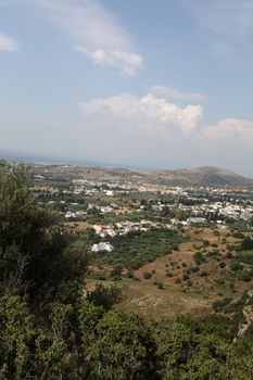 View  on Tigaki. Kos Island Greece