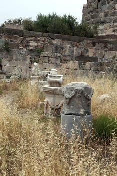 Fortress of the Knights of Saint John of Rhodes on Kos island, Greece 
