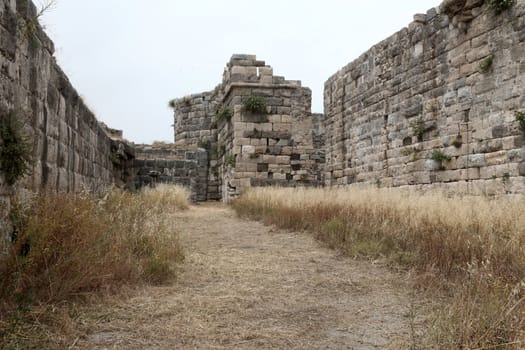 Fortress of the Knights of Saint John of Rhodes on Kos island, Greece 
