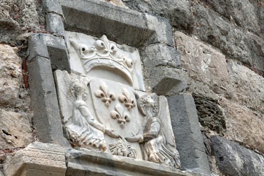 Fortress of the Knights of Saint John of Rhodes on Kos island, Greece 
