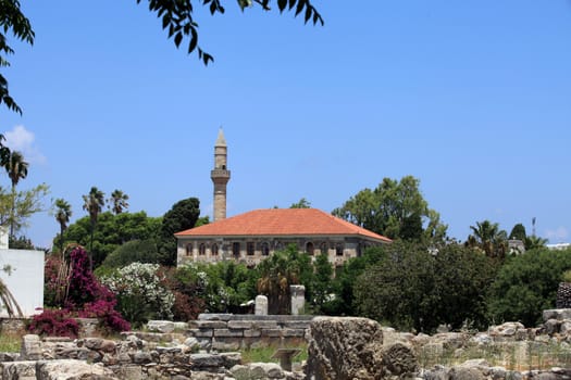 Kos Town Minaret . Kos island, Dodecanese.