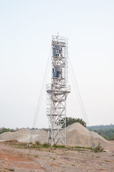 Eco power, wind turbines field