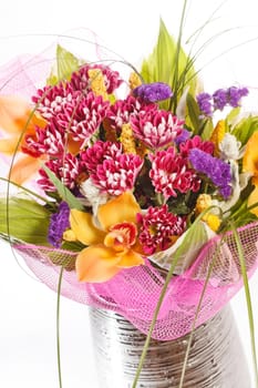 bouquet of colorful flowers 