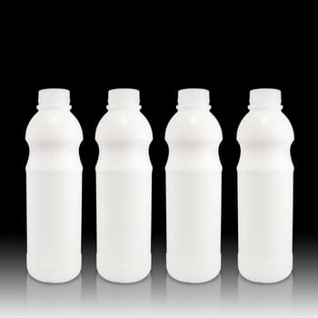 Milk in plastic bottles, Healthy drinks