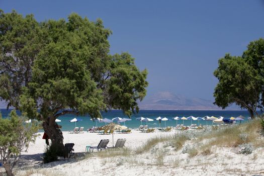 Mastichari beach on Kos Island, Dodecanese
