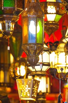 Traditional vintage lamps