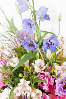 bouquet of colorful flowers 