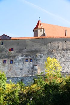 Castle Harburg in Bavaria, Germany, Europe.