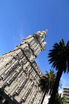 The Palacio Salvo in Montevideo, Uruguay.