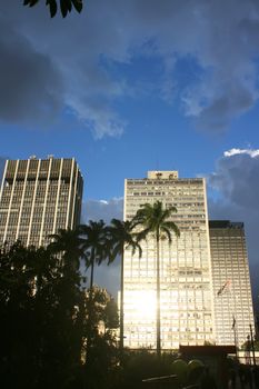 Buildings in Downtown Sao Paulo, Brazil. 