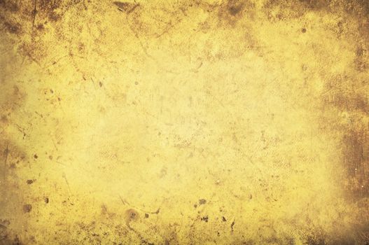 Grimy yellow background texture