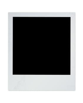 Photo (instant) isolated on white background