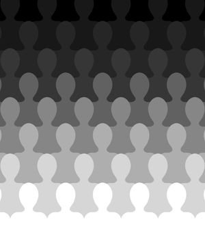 Illustration of an abstract Audience