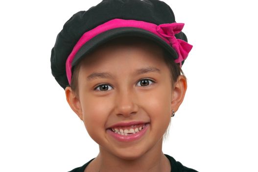 Cute child with a hat