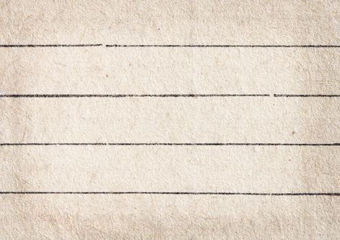 Old paper with lines background. Close up