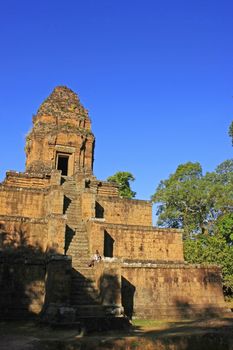 Baksei Chamkrong temple, Angkor area, Siem Reap, Cambodia