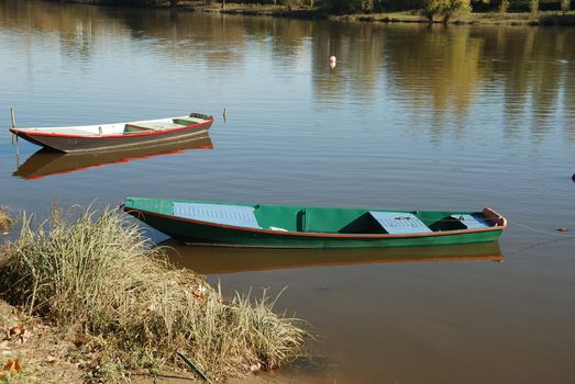 boat on a river