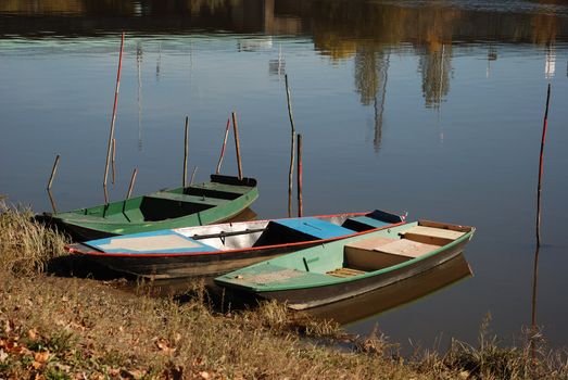 boat on a river