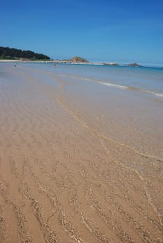 Sandy beach