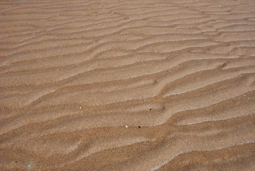 Sand with mark 