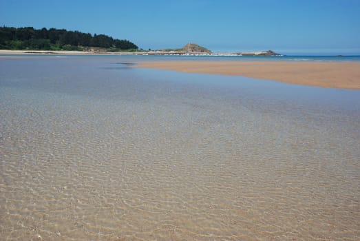 Sandy beach