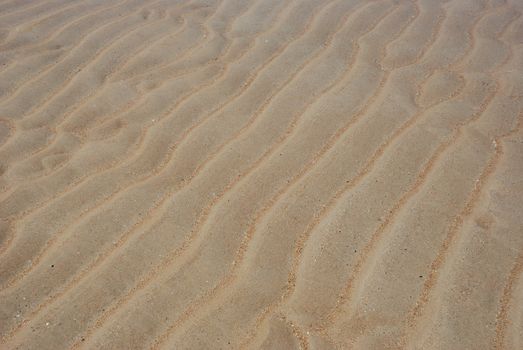 Sand with mark 