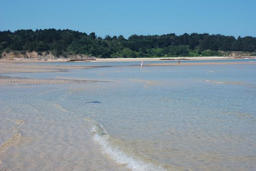 Sandy beach