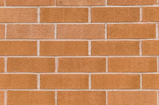 Orange rough brick wall background shot