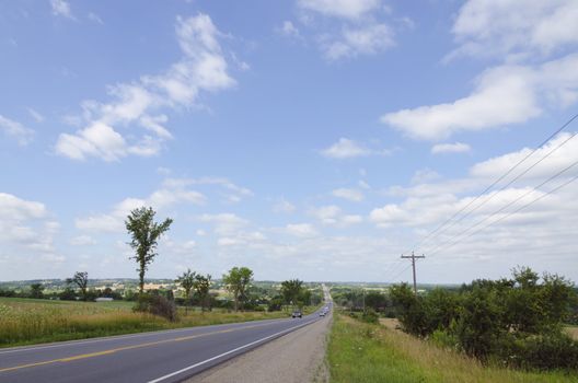 Canadian highway in south Ontario