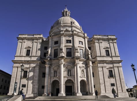 Santa Engracia Church at Lisbon, National Mausoleum since 1916, at Alfama district