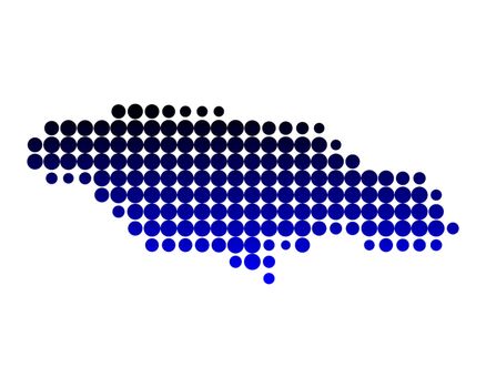 Map of Jamaica