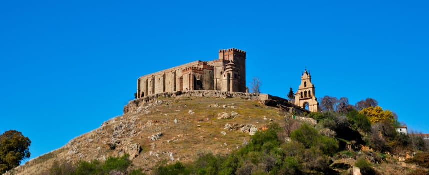 Priory Church in Aracena, a village of Huelva, Andalusia, Spain