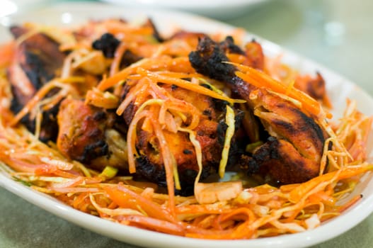 tandoori, an Indian chicken style food