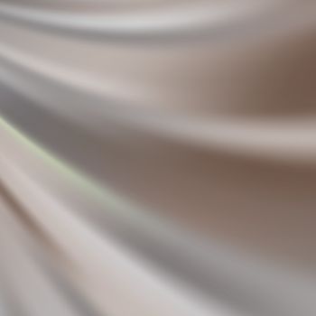 Beautiful Beige Satin. Drapery Background