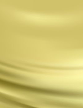 Gold Silk Fabric for Drapery Abstract Background