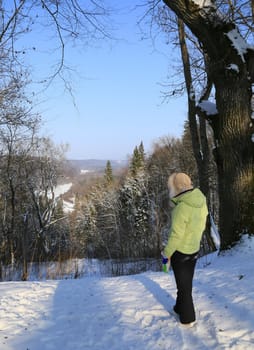 winter girl