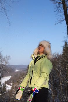 winter girl
