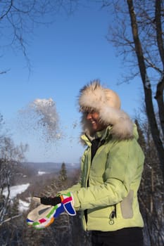 winter girl