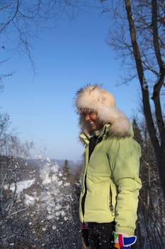 winter girl