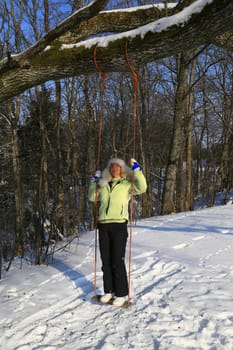 winter girl